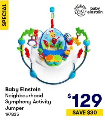 BIG W Baby Einstein Neighbourhood Symphony Activity Jumper offer