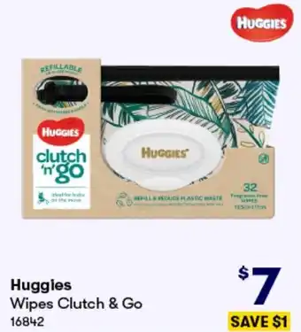 BIG W Huggies Wipes Clutch & Go offer