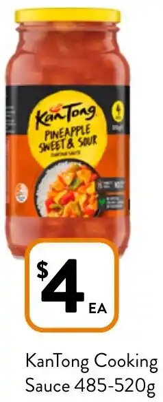 Foodworks KanTong Cooking Sauce 485-520g offer