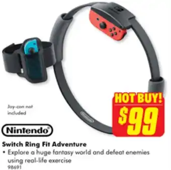 The Good Guys Nintendo Switch Ring Fit Adventure offer