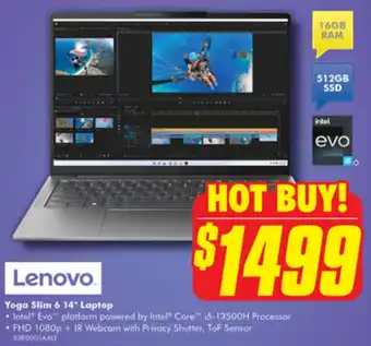 The Good Guys Yoga Slim 6 14" Laptop offer