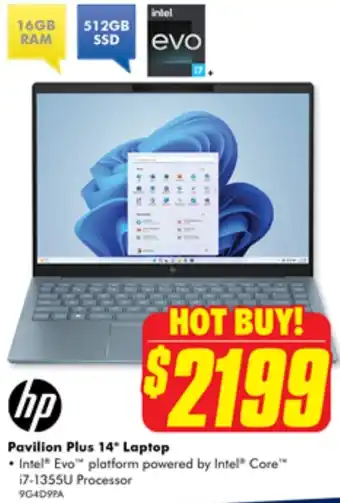 The Good Guys Pavilion Plus 14" Laptop offer