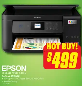 The Good Guys EPSON EcoTank ET-2850 offer