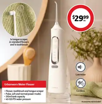 Coles Urbanworx Water Flosser offer