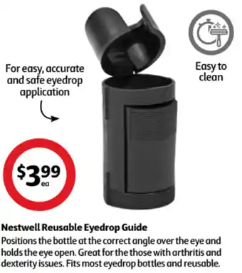 Coles Nestwell Reusable Eyedrop Guide offer