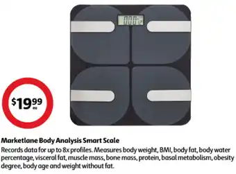 Coles Marketlane Body Analysis Smart Scale offer
