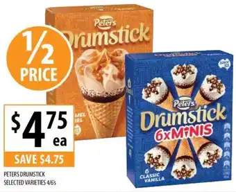 Supabarn PETERS DRUMSTICK 4/6's offer