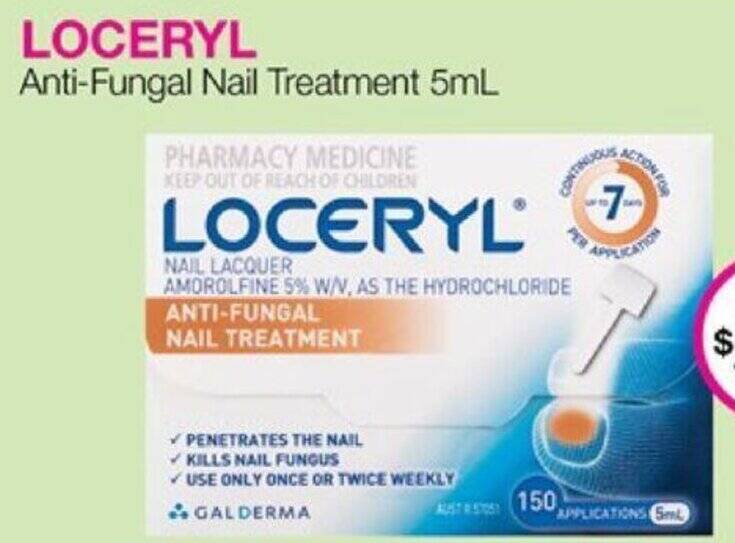 LOCERYL AntiFungal Nail Treatment 5mL offer at Priceline
