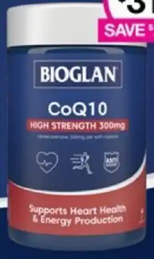 Priceline BIOGLAN CoQ10 HIGH STRENGTH 300mg offer