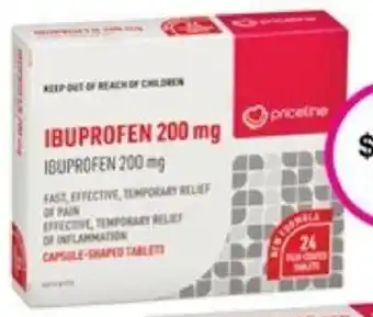 Priceline IBUPROFEN 200 mg offer