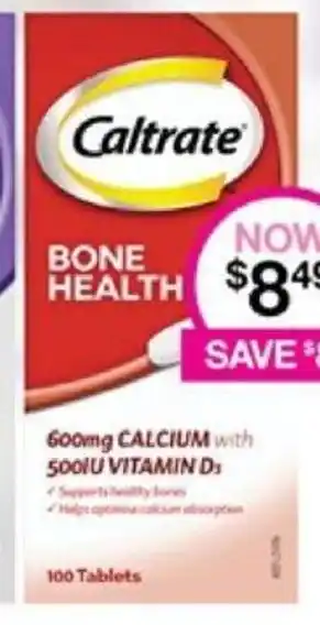 Priceline Caltrate BONE HEALTH offer