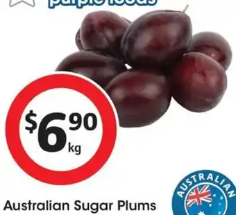 Coles Australian Sugar Plums offer
