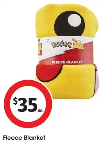 Coles Fleece Blanket offer