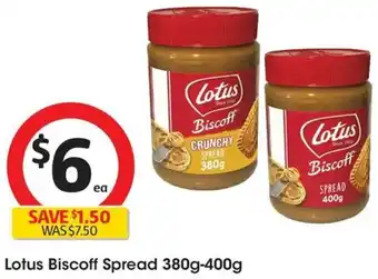 Coles Lotus Biscoff Spread 380g-400g offer
