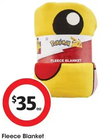 Coles Fleece Blanket offer