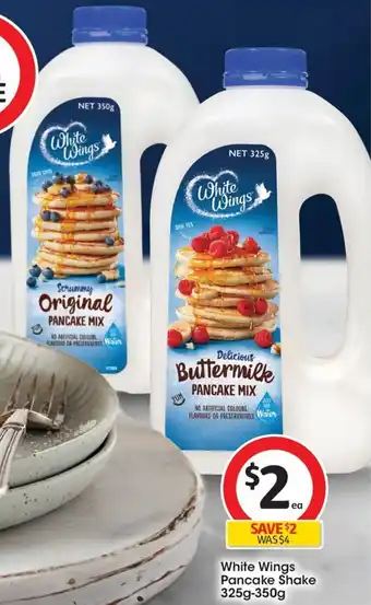 Coles White Wings Pancake Shake 325g-350g offer