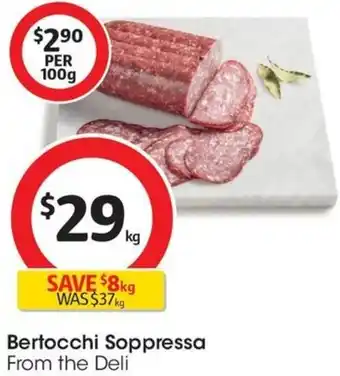 Coles Bertocchi Soppressa offer