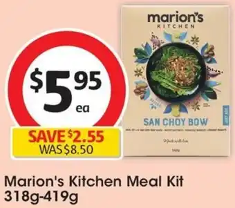 Coles Marion's Kitchen Meal Kit 318g-419g offer