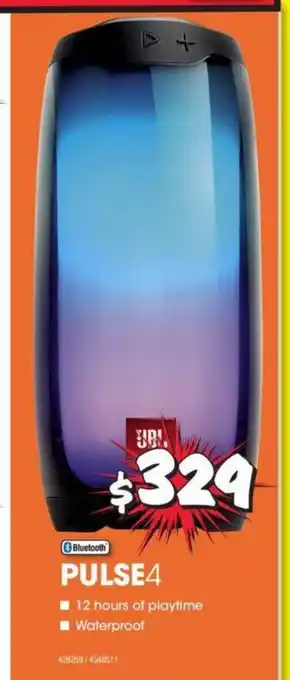 JB Hi-Fi JBL - Pulse 4 offer