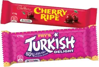 IGA Cadbury Medium Bar 30‑60g Selected Varieties offer