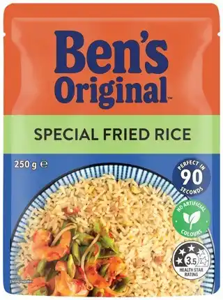 IGA Ben's Original Rice 240‑250g Selected Varieties offer