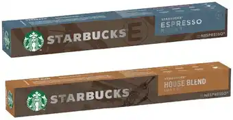 IGA STARBUCKS by Nespresso Capsules 10 Pack Selected Varieties offer