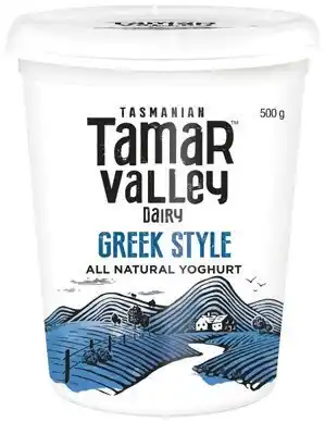 IGA Tamar Valley Dairy Greek Style Yoghurt 500g offer