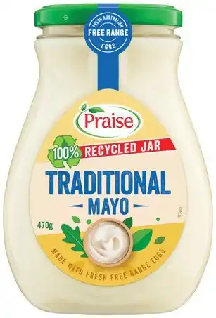 Praise Traditional Mayo 470g