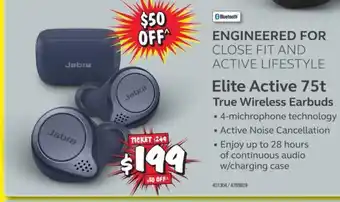 JB Hi-Fi Jabra Elite Active 75t offer