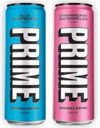 IGA NEW Prime Energy Drink 355mL Selected Varieties offer