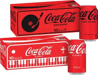 IGA Coca‑Cola, Sprite or Fanta 10x375mL Selected Varieties offer