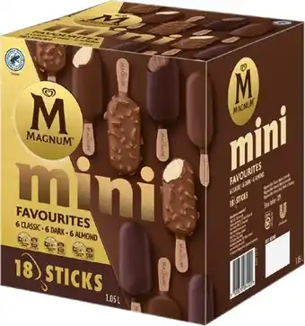 IGA Streets Magnum Mini Favourites 18 Pack offer