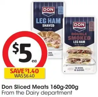 Coles Don Sliced Meats 160g-200g offer