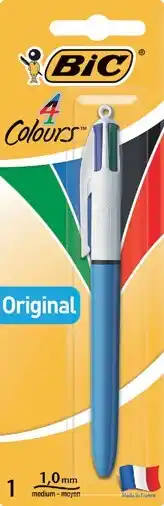 IGA BIC 4 Colour Pen 1 Pack offer