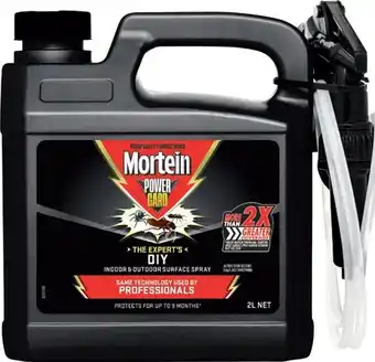 IGA Mortein Power Gard DIY Indoor & Outdoor Surface Spray 2 Litre offer