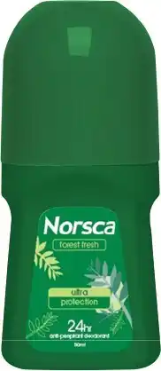 IGA Norsca Forest Fresh Roll-On Antiperspirant Deodorant 50mL offer