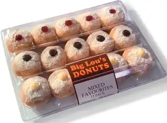 Big Lou's Mixed Mini Donuts 15 Pack