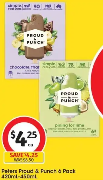 Peters Proud & Punch 6 Pack 420mL-450mL