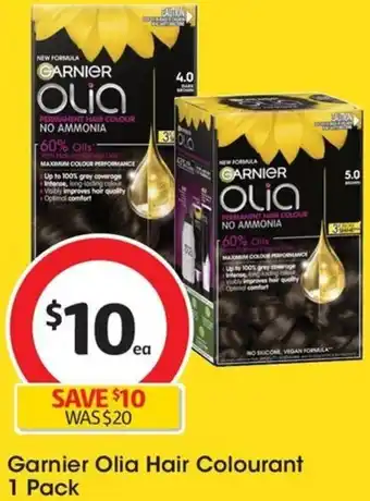 Coles Garnier Olia Hair Colourant 1 Pack offer