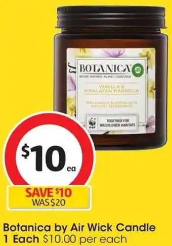 Coles Botanica by Air Wick Candle 1 Each offer
