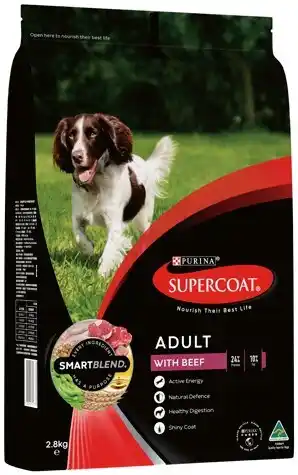 IGA Supercoat Smart Blend Dry Dog Food 2.6‑2.8kg Selected Varieties offer