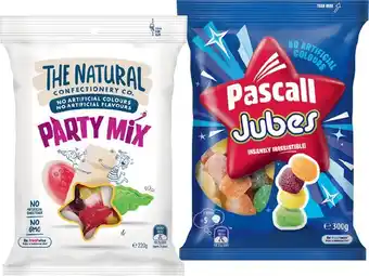 IGA The Natural Confectionery Co., Pascall or Sour Patch Kids Bags 150‑300g Selected Varieties offer