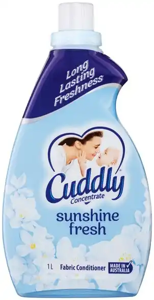 IGA Cuddly Concentrate Fabric Conditioner 850mL‑1 Litre Selected Varieties offer
