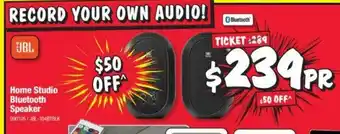 JB Hi-Fi JBL Home Studio Bluetooth Speaker offer
