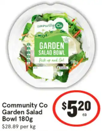 Community Co Garden Salad Bowl 180g