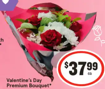 IGA Valentine's Day Premium Bouquet offer