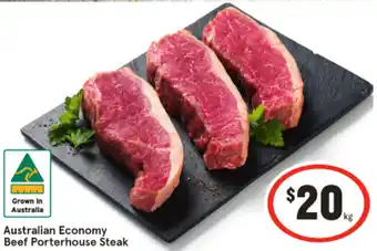 IGA Australian Economy Beef Porterhouse Steak offer