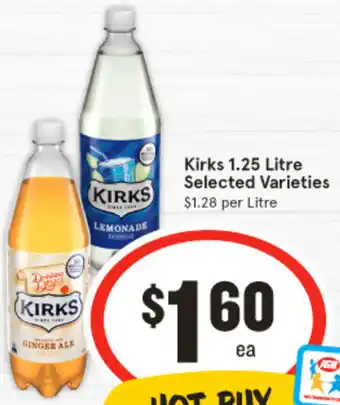IGA Kirks 1.25 Litre offer