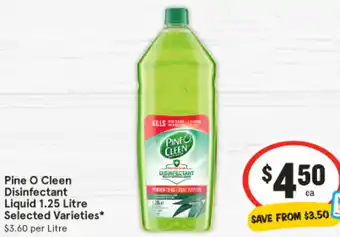 Pine O Cleen Disinfectant Liquid 1.25 Litre