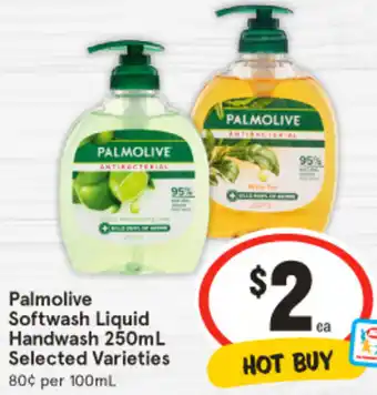 Palmolive Softwash Liquid Handwash 250mL